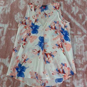 Floral Tank Top Blouse